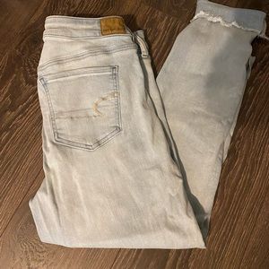 American eagle crop jeans
